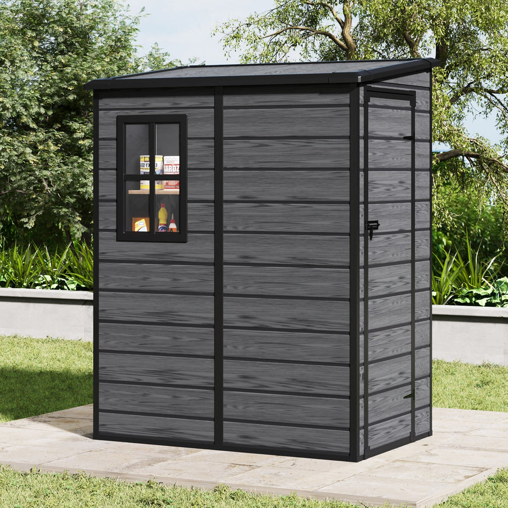 5 x 4FT Outdoor Plastic Storage Shed